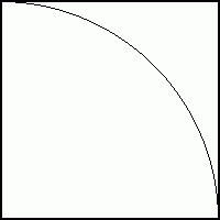 quarter circle